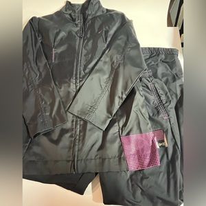 Nike Vintage Track Suit Women’s  Black And Pink XL